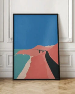 Pacific Coast Highway Big Sur - Stretched Canvas, Poster Or Fine Art Print(Pacific Coast Highway Big Sur Stretched Canvas Poster Or Fine Art Print) -Heart Wall Art Store Pacific Coast Highway Big Sur Stretched Canvas Poster or Fine Art Print I Heart Wall Art 47874451