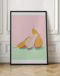 Pandc Pears Copy - Stretched Canvas, Poster Or Fine Art Print(Pandc Pears Copy Stretched Canvas Poster Or Fine Art Print) -Heart Wall Art Store Pandc Pears Copy Stretched Canvas Poster or Fine Art Print I Heart Wall Art 46467938