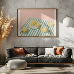 Lemons And Stripes - Stretched Canvas, Poster Or Fine Art Print(Pandclemonsandstripes Copy Stretched Canvas Poster Or Fine Art Print) 21 Lemons And Stripes - Stretched Canvas, Poster Or Fine Art Print(Pandclemonsandstripes Copy Stretched Canvas Poster Or Fine Art Print) -Heart Wall Art Store Pandclemonsandstripes Copy Stretched Canvas Poster or Fine Art Print I Heart Wall Art 44376545