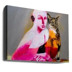 Partners - Stretched Canvas, Poster Or Fine Art Print(Partners Stretched Canvas Poster Or Fine Art Print) -Heart Wall Art Store Partners Stretched Canvas Poster or Fine Art Print I Heart Wall Art 43144658