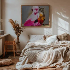 Partners - Stretched Canvas, Poster Or Fine Art Print(Partners Stretched Canvas Poster Or Fine Art Print) -Heart Wall Art Store Partners Stretched Canvas Poster or Fine Art Print I Heart Wall Art 43144759