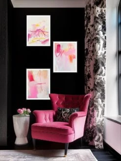 Wonder - Three Piece Pink Abstract Set, Stretched Canvas Or Wall Art Print(Wonder Three Piece Pink Abstract Set Stretched Canvas Or Wall Art Print) 11 Wonder - Three Piece Pink Abstract Set, Stretched Canvas Or Wall Art Print(Wonder Three Piece Pink Abstract Set Stretched Canvas Or Wall Art Print) -Heart Wall Art Store Photo28 4 2025 33421pm