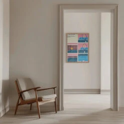 Poster Tennis Double Vault - Stretched Canvas, Poster Or Fine Art Print(Poster Tennis Double Vault Stretched Canvas Poster Or Fine Art Print) -Heart Wall Art Store Poster Tennis Double Vault Stretched Canvas Poster or Fine Art Print I Heart Wall Art 47863025