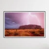 Powered Sight By Christoph Schaarschmidt - Photographic Print Of Uluru(Powered Sight By Christoph Schaarschmidt)