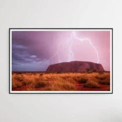 Powered Sight By Christoph Schaarschmidt - Photographic Print Of Uluru(Powered Sight By Christoph Schaarschmidt)