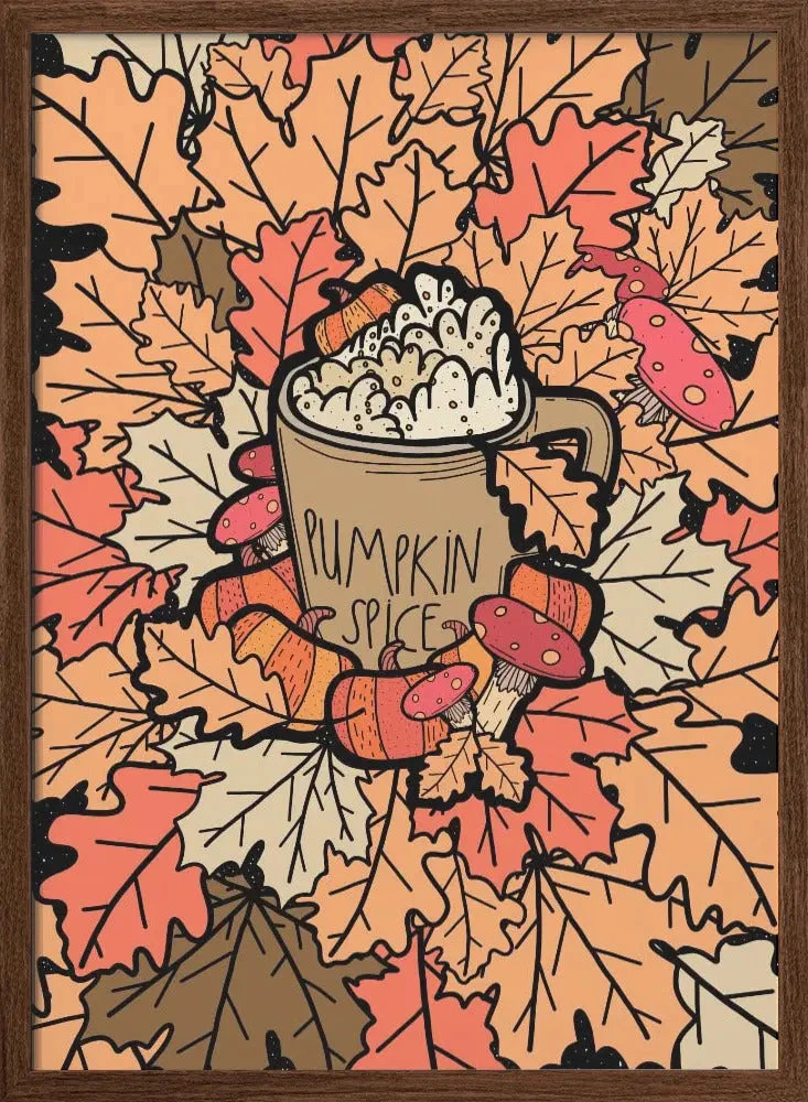 Pumpkin Spice - Stretched Canvas, Poster Or Fine Art Print(Pumpkin Spice Stretched Canvas Poster Or Fine Art Print) 2 Pumpkin Spice - Stretched Canvas, Poster Or Fine Art Print(Pumpkin Spice Stretched Canvas Poster Or Fine Art Print) - Image 2