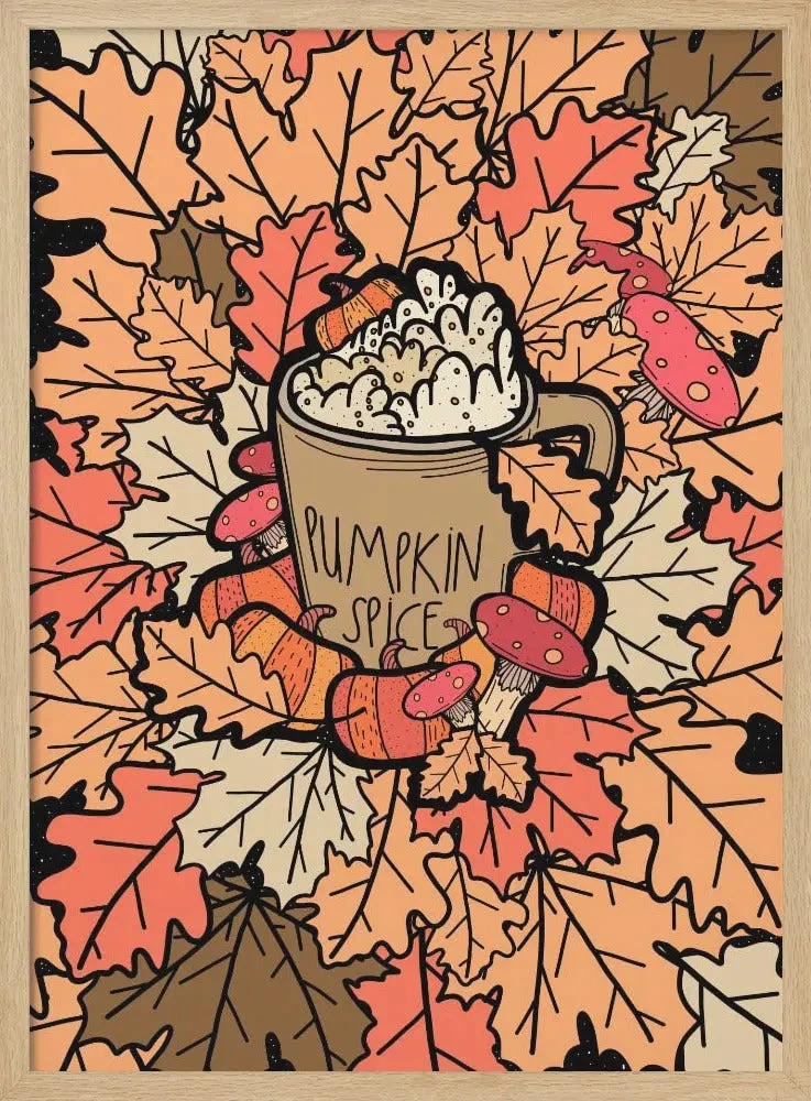 Pumpkin Spice - Stretched Canvas, Poster Or Fine Art Print(Pumpkin Spice Stretched Canvas Poster Or Fine Art Print) 3 Pumpkin Spice - Stretched Canvas, Poster Or Fine Art Print(Pumpkin Spice Stretched Canvas Poster Or Fine Art Print) - Image 3