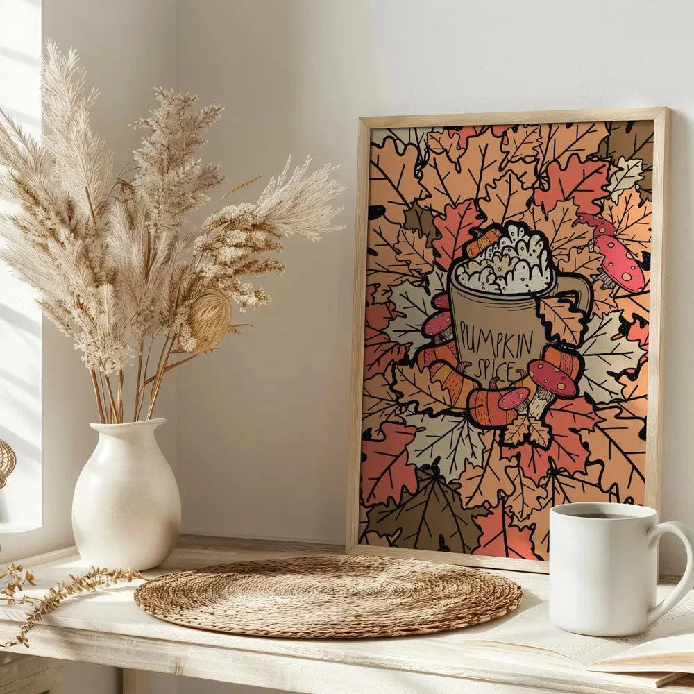 Pumpkin Spice - Stretched Canvas, Poster Or Fine Art Print(Pumpkin Spice Stretched Canvas Poster Or Fine Art Print) 5 Pumpkin Spice - Stretched Canvas, Poster Or Fine Art Print(Pumpkin Spice Stretched Canvas Poster Or Fine Art Print) - Image 5