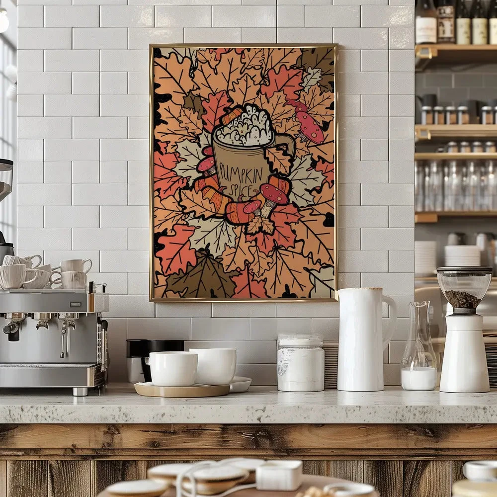 Pumpkin Spice - Stretched Canvas, Poster Or Fine Art Print(Pumpkin Spice Stretched Canvas Poster Or Fine Art Print) 7 Pumpkin Spice - Stretched Canvas, Poster Or Fine Art Print(Pumpkin Spice Stretched Canvas Poster Or Fine Art Print) - Image 7