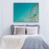 Round And Round - Vintage Ferris Wheel Framed Canvas Wall Art(Round And Round Vintage Ferris Wheel Framed Canvas Wall Art)
