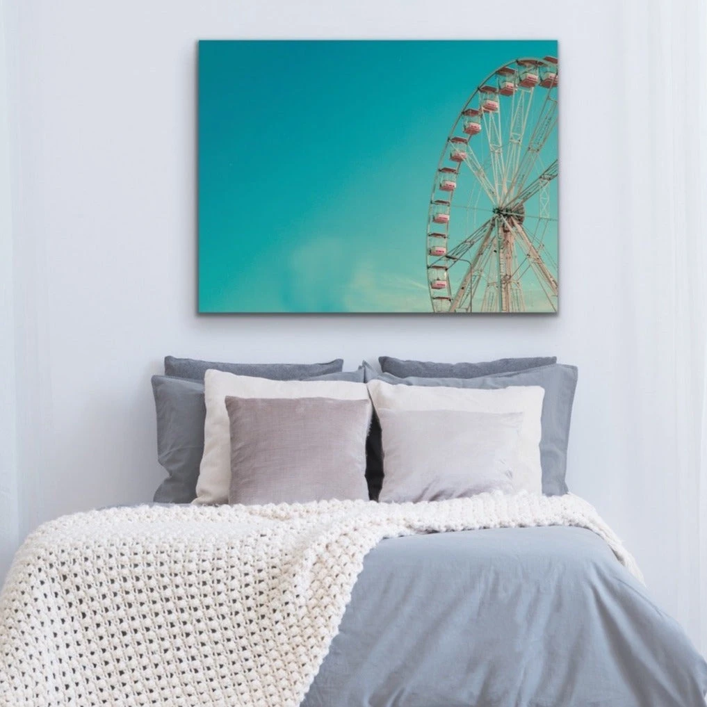 Round And Round - Vintage Ferris Wheel Framed Canvas Wall Art(Round And Round Vintage Ferris Wheel Framed Canvas Wall Art) 1 Round And Round - Vintage Ferris Wheel Framed Canvas Wall Art(Round And Round Vintage Ferris Wheel Framed Canvas Wall Art)