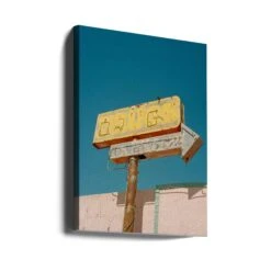 Route 66 II - Stretched Canvas, Poster Or Fine Art Print(Route 66 Ii Stretched Canvas Poster Or Fine Art Print) -Heart Wall Art Store Route 66 II Stretched Canvas Poster or Fine Art Print I Heart Wall Art 43387527