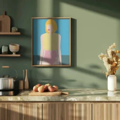 Runner Girl - Stretched Canvas, Poster Or Fine Art Print(Runner Girl Stretched Canvas Poster Or Fine Art Print) -Heart Wall Art Store Runner Girl Stretched Canvas Poster or Fine Art Print I Heart Wall Art 47857876