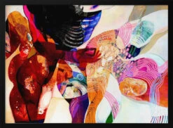 She Asked For The Wings - Stretched Canvas, Poster Or Fine Art Print(She Asked For The Wings Stretched Canvas Poster Or Fine Art Print)