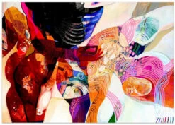 She Asked For The Wings - Stretched Canvas, Poster Or Fine Art Print(She Asked For The Wings Stretched Canvas Poster Or Fine Art Print) -Heart Wall Art Store She Asked for the Wings Stretched Canvas Poster or Fine Art Print I Heart Wall Art 43128680