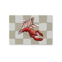 Signore Lobster - Contemporary Still Life Art Featuring Seafood -Still Life Art Print(Signore Lobster Contemporary Still Art Stretched Canvas Print Or Framed Fine Art Print Artwork 351735183) -Heart Wall Art Store Signore Lobster Contemporary Still Art Stretched Canvas Print or Framed Fine Art Print Artwork I Heart Wall Art Australia 1688513629695