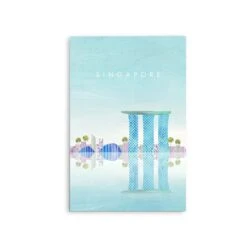 Singapore By Henry Rivers - Stretched Canvas Print Or Framed Fine Art Print - Artwork- Vintage Inspired Travel Poster(Singapore By Henry Rivers Stretched Canvas Print Or Framed Fine Art Print Artwork Vintage Inspired Travel Poster 354217748) -Heart Wall Art Store Singapore by Henry Rivers Stretched Canvas Print or Framed Fine Art Print Artwork Vintage Inspired Travel Poster I Heart Wall Art Australia 1691986221578