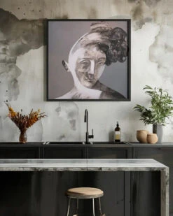 Slap - Square Stretched Canvas, Poster Or Fine Art Print(Slap Square Stretched Canvas Poster Or Fine Art Print) -Heart Wall Art Store Slap Square Stretched Canvas Poster or Fine Art Print I Heart Wall Art 43141370