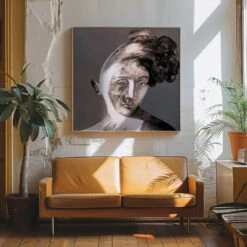 Slap - Square Stretched Canvas, Poster Or Fine Art Print(Slap Square Stretched Canvas Poster Or Fine Art Print) -Heart Wall Art Store Slap Square Stretched Canvas Poster or Fine Art Print I Heart Wall Art 43141442