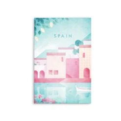 Spain By Henry Rivers - Stretched Canvas Print Or Framed Fine Art Print - Artwork- Vintage Inspired Travel Poster(Spain By Henry Rivers Stretched Canvas Print Or Framed Fine Art Print Artwork Vintage Inspired Travel Poster 354218067) -Heart Wall Art Store Spain by Henry Rivers Stretched Canvas Print or Framed Fine Art Print Artwork Vintage Inspired Travel Poster I Heart Wall Art Australia 1691988059468