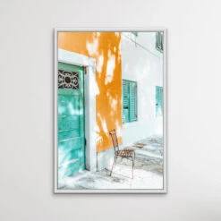 Spanish Street - Yellow And Green Photographic Print Featuring Streetscape Available As A Canvas Or Art Print(Spanish Street Yellow And Green Photographic Print Featuring Streetscape Available As A Canvas Or Art Print 342954175) -Heart Wall Art Store Spanish Street Yellow and Green Photographic Print Featuring Streetscape Available As A Canvas or Art Print I Heart Wall Art Australia 1678538310