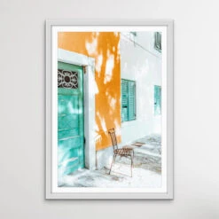 Spanish Street - Yellow And Green Photographic Print Featuring Streetscape Available As A Canvas Or Art Print(Spanish Street Yellow And Green Photographic Print Featuring Streetscape Available As A Canvas Or Art Print 342954175) -Heart Wall Art Store Spanish Street Yellow and Green Photographic Print Featuring Streetscape Available As A Canvas or Art Print I Heart Wall Art Australia 1678538316