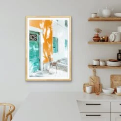 Spanish Street - Yellow And Green Photographic Print Featuring Streetscape Available As A Canvas Or Art Print(Spanish Street Yellow And Green Photographic Print Featuring Streetscape Available As A Canvas Or Art Print 342954175) -Heart Wall Art Store Spanish Street Yellow and Green Photographic Print Featuring Streetscape Available As A Canvas or Art Print I Heart Wall Art Australia 1678538320