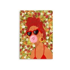 Strawbeery Lady By Raissa Oltmanns- Stretched Canvas Print Or Framed Fine Art Print - Artwork(Strawbeery Lady By Raissa Oltmanns Stretched Canvas Print Or Framed Fine Art Print Artwork 350736785) -Heart Wall Art Store Strawbeery Lady by Raissa Oltmanns Stretched Canvas Print or Framed Fine Art Print Artwork I Heart Wall Art Australia 1688272062966