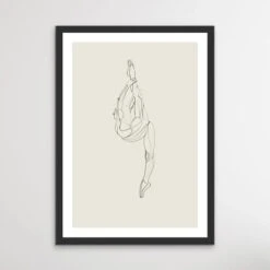 The Dancer Style F - Black And White Line Drawing Prints(Mws_apo_1_the Dancer Style F Black And White Line Drawing Prints)