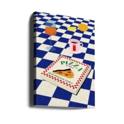 The Italian Menu - Stretched Canvas, Poster Or Fine Art Print(The Italian Menu Stretched Canvas Poster Or Fine Art Print) -Heart Wall Art Store The Italian Menu Stretched Canvas Poster or Fine Art Print I Heart Wall Art 47806754