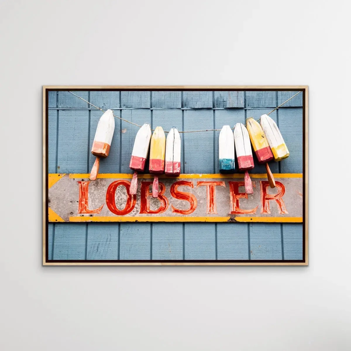 This Way For Lobster - Photographic Hamptons Buoy Print On Canvas Or Paper(This Way For Lobster Photographic Hamptons Buoy Print On Canvas Or Paper) 5 This Way For Lobster - Photographic Hamptons Buoy Print On Canvas Or Paper(This Way For Lobster Photographic Hamptons Buoy Print On Canvas Or Paper) - Image 5