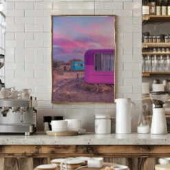 Trailer Life - Stretched Canvas, Poster Or Fine Art Print(Trailer Life Stretched Canvas Poster Or Fine Art Print) -Heart Wall Art Store Trailer Life Stretched Canvas Poster or Fine Art Print I Heart Wall Art 43351736