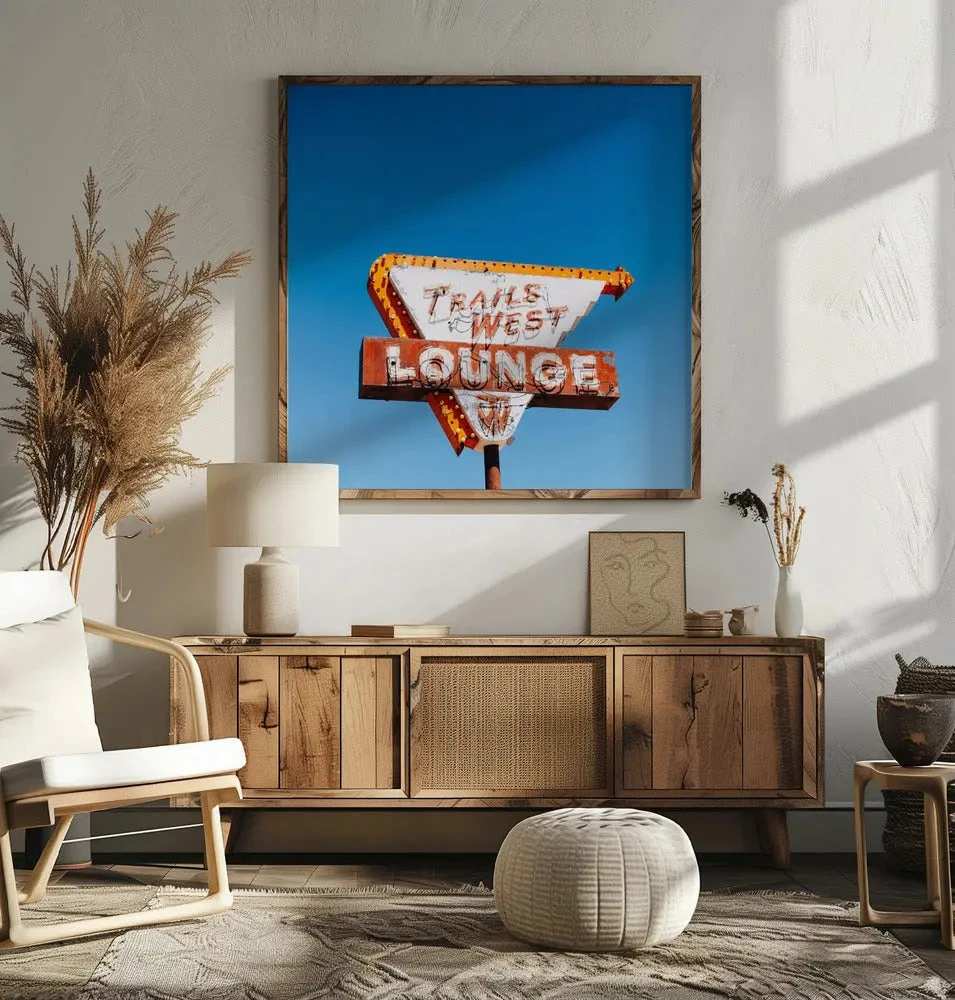 Trails West Lounge - Square Stretched Canvas, Poster Or Fine Art Print(Trails West Lounge Square Stretched Canvas Poster Or Fine Art Print) 7 Trails West Lounge - Square Stretched Canvas, Poster Or Fine Art Print(Trails West Lounge Square Stretched Canvas Poster Or Fine Art Print) - Image 7