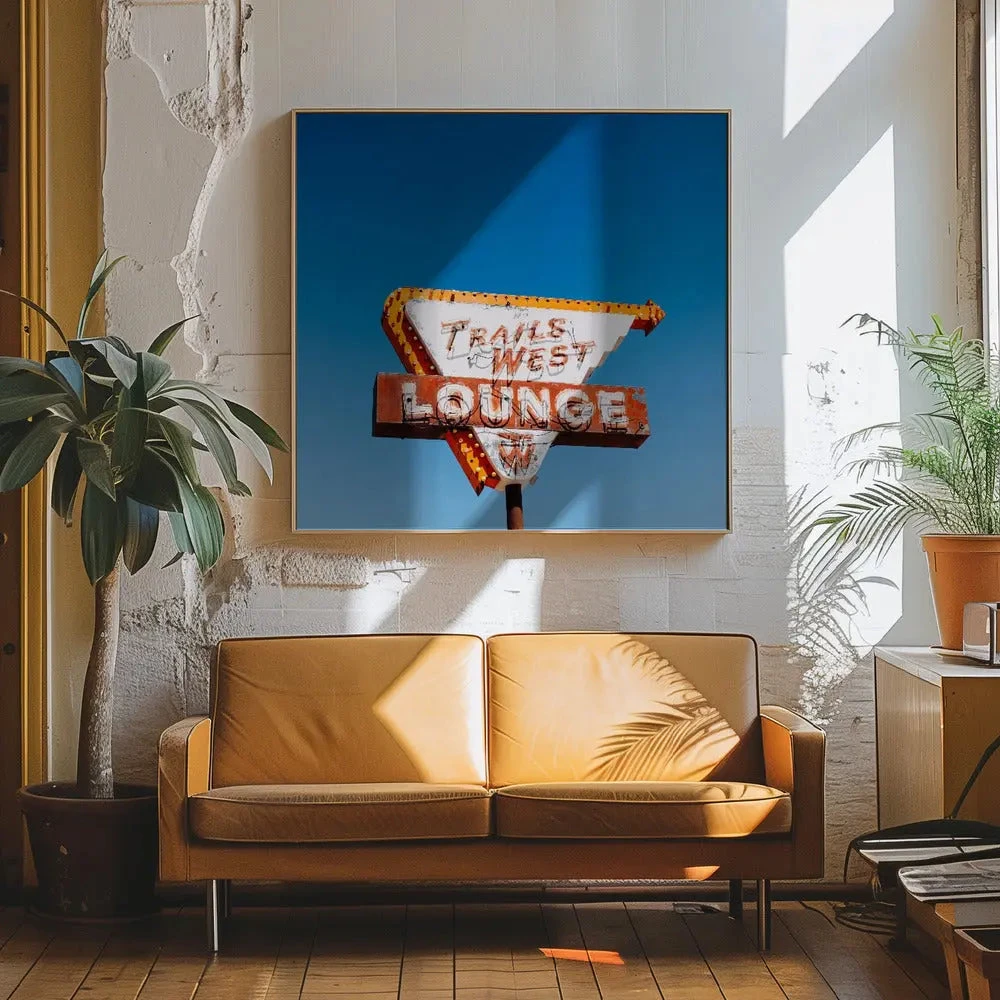 Trails West Lounge - Square Stretched Canvas, Poster Or Fine Art Print(Trails West Lounge Square Stretched Canvas Poster Or Fine Art Print) 11 Trails West Lounge - Square Stretched Canvas, Poster Or Fine Art Print(Trails West Lounge Square Stretched Canvas Poster Or Fine Art Print) - Image 11