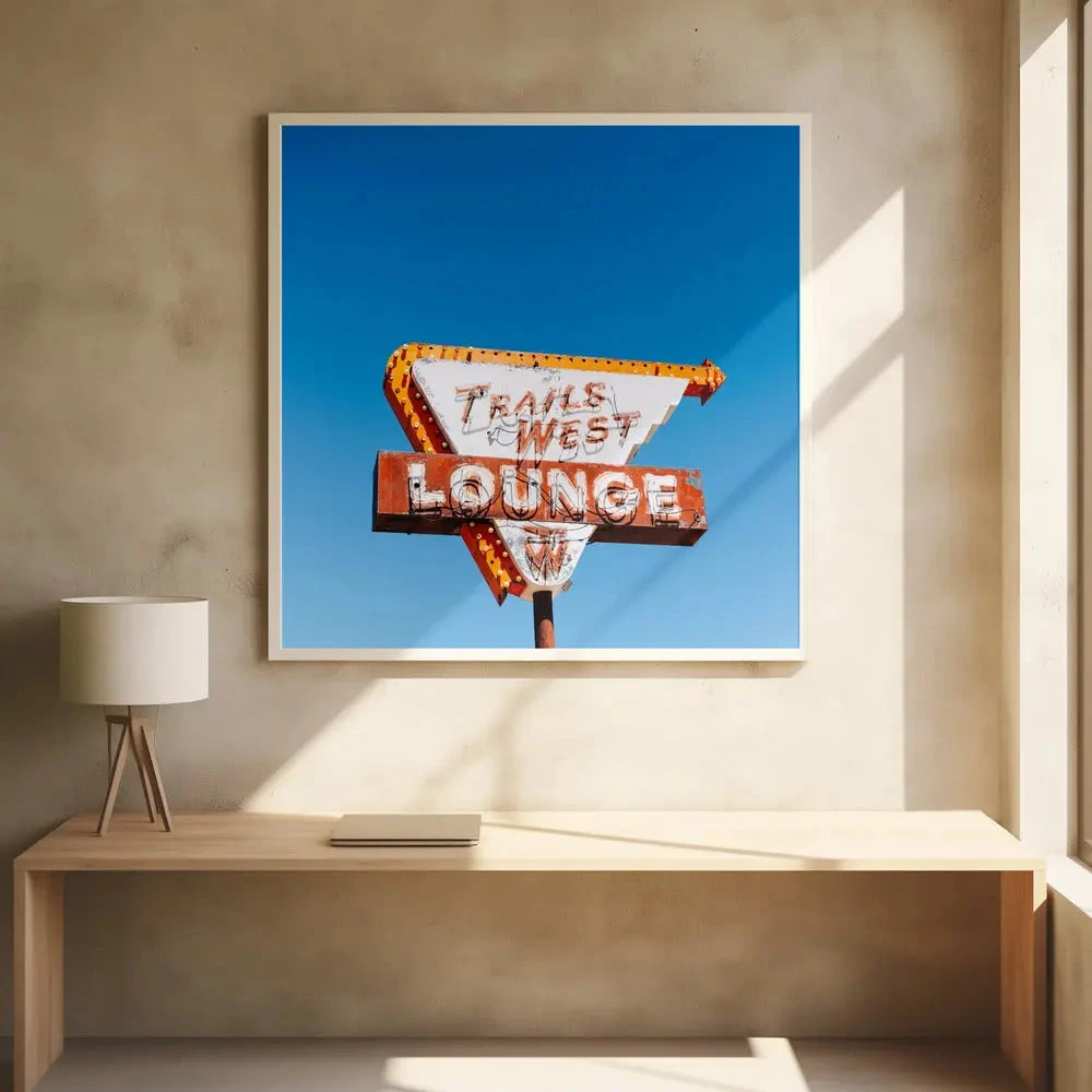 Trails West Lounge - Square Stretched Canvas, Poster Or Fine Art Print(Trails West Lounge Square Stretched Canvas Poster Or Fine Art Print) 12 Trails West Lounge - Square Stretched Canvas, Poster Or Fine Art Print(Trails West Lounge Square Stretched Canvas Poster Or Fine Art Print) - Image 12