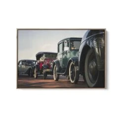 Vintage Cars In Low Angled Shot - Stretched Canvas, Poster Or Fine Art Print(Us Classic Car Impala Convertible 1960 Stretched Canvas Poster Or Fine Art Print 1) -Heart Wall Art Store US classic car impala convertible 1960 Stretched Canvas Poster or Fine Art Print I Heart Wall Art 46512944