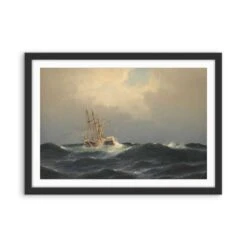 'Unknown' By Carl Bille - Fine Art Or Canvas Print(Unknown By Carl Bille Fine Art Or Canvas Print Copy Copy) -Heart Wall Art Store UnkownbyCarlBille Black Frame Landscape.psd UnkownbyCarlBille0