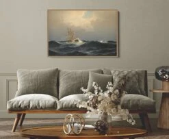'Unknown' By Carl Bille - Fine Art Or Canvas Print(Unknown By Carl Bille Fine Art Or Canvas Print Copy Copy) -Heart Wall Art Store UnkownbyCarlBille Interior 2.psd 00