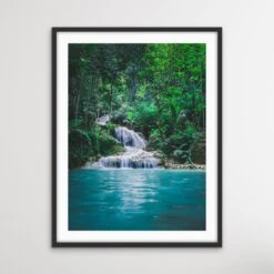 Waterfall - Photographic Art Print(Waterfall Photographic Art Print)