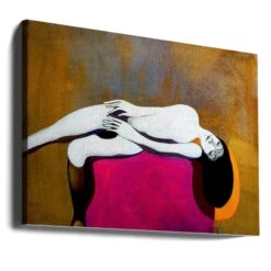 Yellow Dream - Stretched Canvas, Poster Or Fine Art Print(Yellow Dream Stretched Canvas Poster Or Fine Art Print) -Heart Wall Art Store Yellow Dream Stretched Canvas Poster or Fine Art Print I Heart Wall Art 43102964