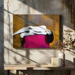 Yellow Dream - Stretched Canvas, Poster Or Fine Art Print(Yellow Dream Stretched Canvas Poster Or Fine Art Print) -Heart Wall Art Store Yellow Dream Stretched Canvas Poster or Fine Art Print I Heart Wall Art 43103257