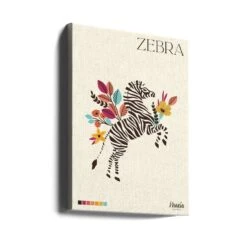 ZEBRA. Zebra Collection - Stretched Canvas, Poster Or Fine Art Print(Zebra Zebra Collection Stretched Canvas Poster Or Fine Art Print) -Heart Wall Art Store ZEBRA. Zebra Collection Stretched Canvas Poster or Fine Art Print I Heart Wall Art 46484745