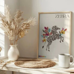 ZEBRA. Zebra Collection - Stretched Canvas, Poster Or Fine Art Print(Zebra Zebra Collection Stretched Canvas Poster Or Fine Art Print) -Heart Wall Art Store ZEBRA. Zebra Collection Stretched Canvas Poster or Fine Art Print I Heart Wall Art 46484817