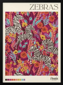 ZEBRA. Zebra Collection - Stretched Canvas, Poster Or Fine Art Print(Zebra Zebra Collection Stretched Canvas Poster Or Fine Art Print 2)