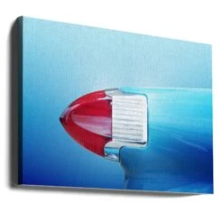 US Classic Car 88 1956 Tail Fin Abstract - Stretched Canvas, Poster Or Fine Art Print(Us Classic Car 88 1956 Tail Fin Abstract Stretched Canvas Poster Or Fine Art Print) -Heart Wall Art Store canvas landscape wrap around 2107975