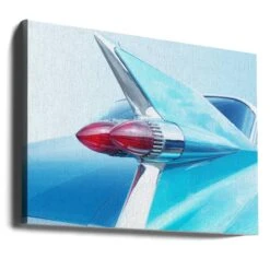 US Classic Car 1959 Sedan Deville - Stretched Canvas, Poster Or Fine Art Print(Us Classic Car 1959 Sedan Deville Stretched Canvas Poster Or Fine Art Print) -Heart Wall Art Store canvas landscape wrap around 2121446