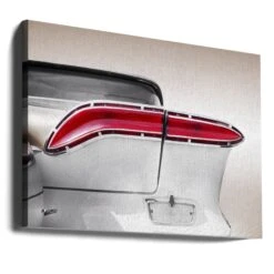 US Classic Car 1958 Taillight Abstract - Stretched Canvas, Poster Or Fine Art Print(Us Classic Car 1958 Taillight Abstract Stretched Canvas Poster Or Fine Art Print) -Heart Wall Art Store canvas landscape wrap around 2165828