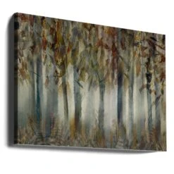The Dark Forest - Stretched Canvas, Poster Or Fine Art Print(The Dark Forest Stretched Canvas Poster Or Fine Art Print) -Heart Wall Art Store canvas landscape wrap around 2349665