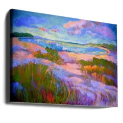 Beachcomber By Dorothy Fagan- Stretched Canvas, Poster Or Fine Art Print(Df1409beachcomber Stretched Canvas Poster Or Fine Art Print) -Heart Wall Art Store canvas landscape wrap around 2570663