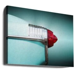 American Classic Car Super 88 1953 Rear - Stretched Canvas, Poster Or Fine Art Print(American Classic Car Super 88 1953 Rear Stretched Canvas Poster Or Fine Art Print) -Heart Wall Art Store canvas landscape wrap around 2762055